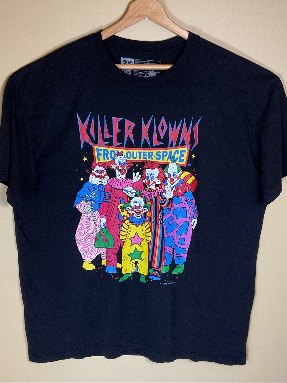Killer Klowns From Outer Space Graphic Tee - Black Size 2X